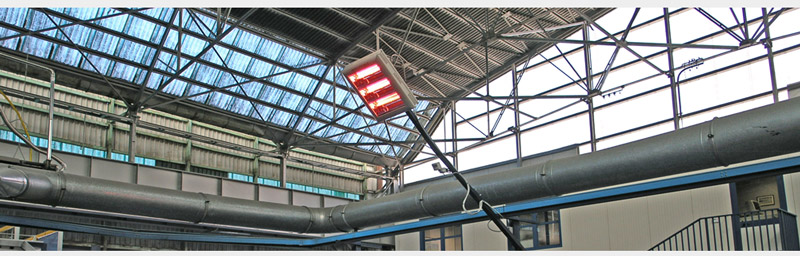 Helios Industrie infrarot Heizstrahler