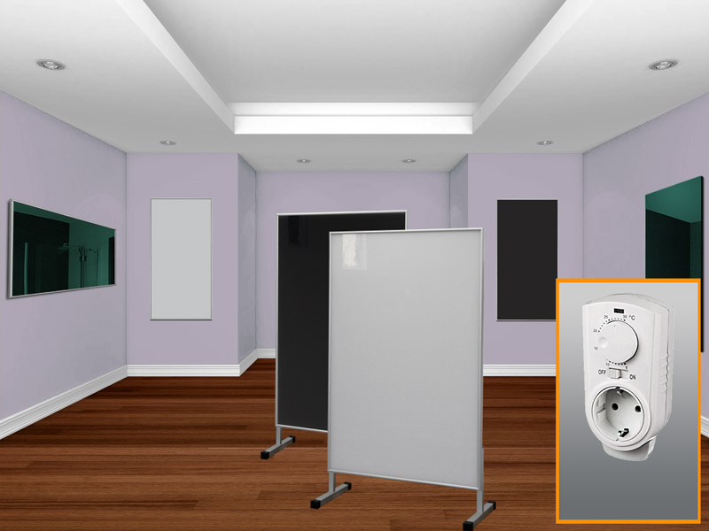 Infrarotheizungen mit Thermostat