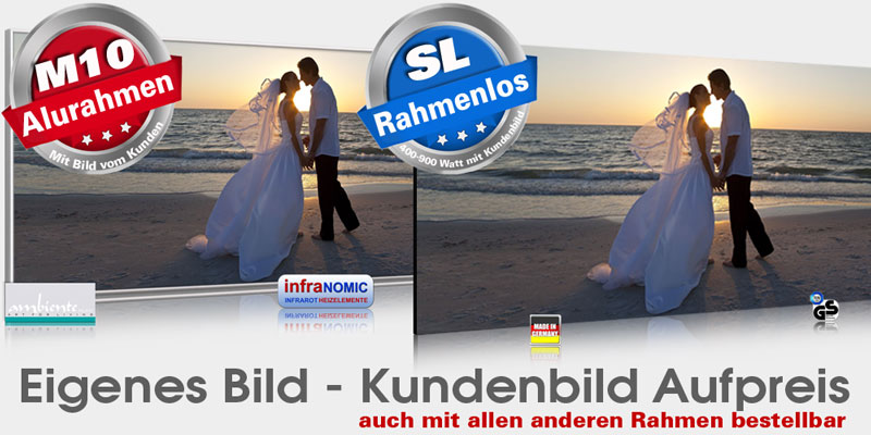 URL Bild zur Shop Kategorie infrarot Bildheizungen mit eigenem Foto oder Bild vom Kunden