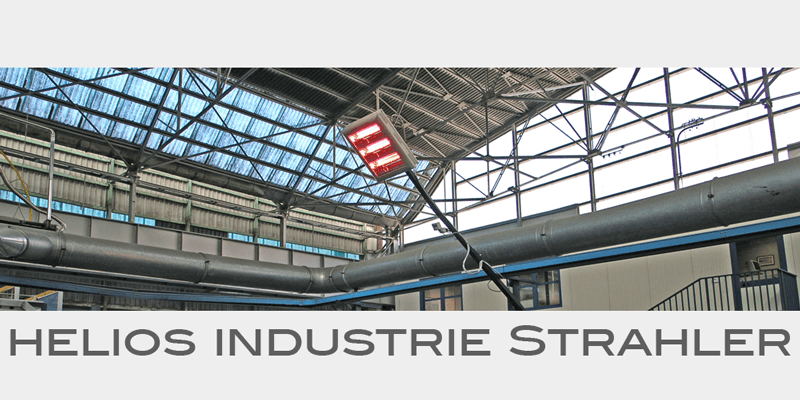 Industrie Infrarotstrahler HELIOS von Star Progetti