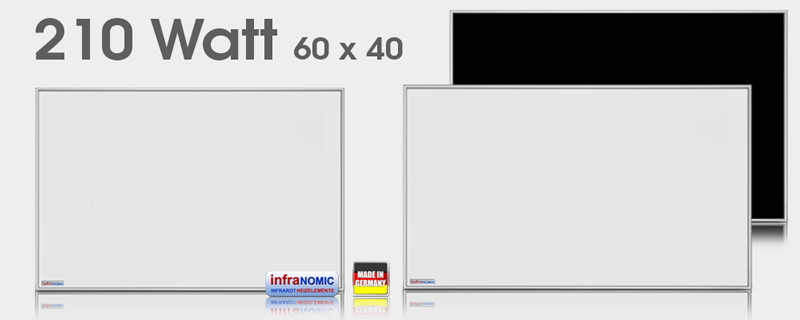 Infrarotheizungen Standard 210 Watt 60x40 URL