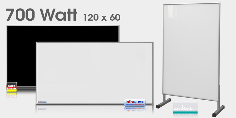 Infrarotheizungen Standard 700 Watt 120x60 URL