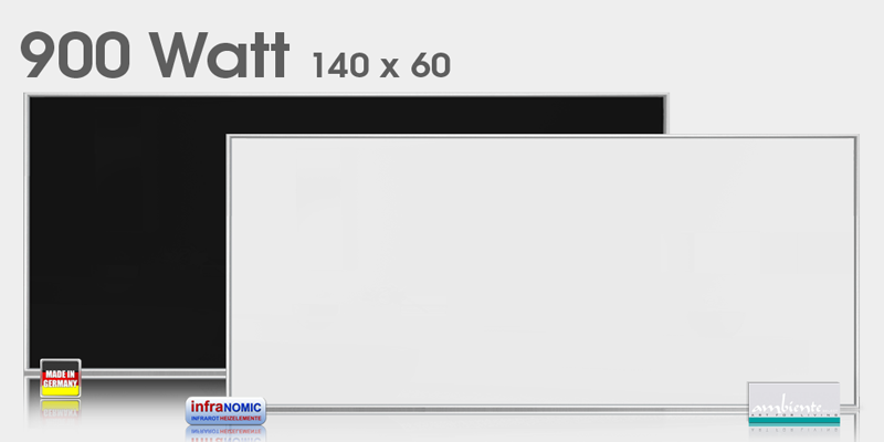 Infrarotheizungen Standard 900 Watt 140x60 URL