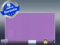 Preview: Infrarotheizung 600 Watt schwarz Spiegelheizung Bad 110x60 M10