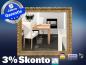 Preview: Infrarot Spiegelheizung 400 Watt 70x60 Stilrahmen Goldfarben StG