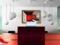 Preview: Infrarot Spiegelheizung 400 Watt 70x60 Stilrahmen Goldfarben StG