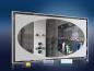 Preview: Design infrarot Bad Spiegelheizung 700 Watt 120x60 M10 Oval Design