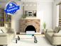 Preview: Infrarot Spiegelheizung 700 Watt ESG Glas 120x60 Holzrahmen HB30
