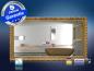 Preview: Infrarot Spiegelheizung 700 Watt 120x60 Stilrahmen StG