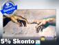Preview: Infrarot Bildheizung Kunst 700 Watt 120x60 M10-SL Erschaffung Adams