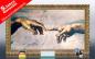 Preview: Infrarot Bildheizung Kunst 600 Watt 110x60 StG Erschaffung Adams