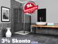 Preview: Infrarotheizung Rahmenlos ESG Glas schwarz emailliert 500 Watt 90x60