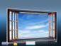 Preview: Infrarot Bildheizung 600 Watt 110x60 M10-SL Fenster II