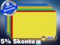 Preview: Farbige Infrarotheizung slim-line Rahmenlos 400 bis 900 Watt gelb