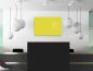 Preview: Farbige Infrarotheizung slim-line Rahmenlos 400 bis 900 Watt gelb
