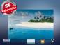 Preview: Infrarot Bildheizung 500 Watt 90x60 M10-SL Malediven