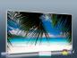 Preview: Infrarot Bildheizung 700 Watt ESG Glas 120x60 M10-SL Strand Karibik