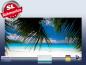 Preview: Infrarot Bildheizung 700 Watt ESG Glas 120x60 M10-SL Strand Karibik
