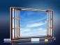 Preview: infrarot Bildheizung 500 Watt 90x60 M10-SL Fenster II