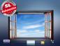 Preview: infrarot Bildheizung 500 Watt 90x60 M10-SL Fenster II