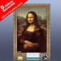 Preview: infrarot Bildheizung 500 Watt 90x60 Stilrahmen StG Mona Lisa