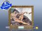 Preview: Infrarot Bildheizung Kunst 400 Watt 70x60 StG Erschaffung Adams