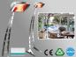 Preview: Infrarotstrahler Heliosa HiDesign 994 IPX5 2 KW Amber Light mit Stativ Giraffa