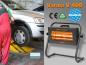 Preview: Infrarotstrahler Helios Varma Fire 1500 Watt IPX5 Werkstattheizung