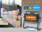 Preview: Infrarotstrahler Helios Varma Fire 1500 Watt IPX5 Werkstattheizung