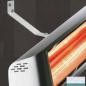 Preview: Heizstrahler Halterung für Wandmontage u Befestigung unter Markisen