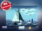 Preview: infrarot Bildheizung Kunst 500 Watt 90x60 M10-SL Segelboot
