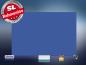Preview: Infrarotheizung farbig 500 Watt 90x60 M10-SL RAL Verkehrsblau