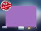 Preview: Infrarotheizung farbig 500 Watt 90x60 M10-SL RAL Verkehrspurpur