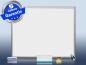 Preview: Infrarotheizung Glas schwarz Spiegelheizung Bad 400 Watt 70x60 M23