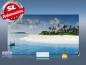 Preview: Infrarot Bildheizung 600 Watt 110x60 M10-SL Malediven