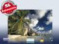 Preview: Infrarot Bildheizung 500 Watt 90x60 M10-SL Seychellen