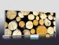 Preview: Infrarot Bildheizung 900 Watt 140x60 M10-SL Holzstapel