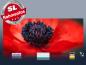 Preview: Infrarot Bildheizung 900 Watt 140x60 M10-SL Mohn