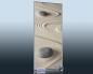 Preview: Infrarot Bildheizung 900 Watt 140x60 M10-SL Steine im Sand