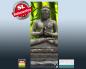 Preview: Infrarotheizung mit Bild Bildheizung 900 Watt 140x60 M10-SL Buddha