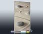 Preview: Infrarot Bildheizung 700 Watt 120x60 M10-SL Steine im Sand