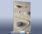 Preview: Infrarot Bildheizung 600 Watt 110x60 M10-SL Steine im Sand