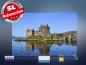 Preview: infrarot Bildheizung 500 Watt 90x60 M10-SL Eilean Donan Castle