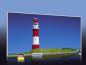 Preview: Infrarot Bildheizung 900 Watt 140x60 M10-SL Leuchtturm II