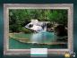Preview: Infrarot Bildheizung 500 Watt 90x60 Stilrahmen StSi Flusslauf