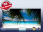 Preview: Infrarot Bildheizung 700 Watt Rahmenlos slim-line 120x60 Strand