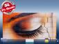 Preview: Infrarot Bildheizung 700 Watt Rahmenlos slim-line 120x60 Auge