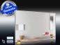 Preview: Infrarot Spiegelheizung Bad 500 Watt ESG Glas 90x60 M10