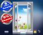 Preview: Infrarot Bildheizung 500 Watt 90x60 M10-SL Fensterblick Blumenwiese