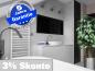 Preview: Infrarotheizung 700 Watt 120x60 schwarz M10S Spiegelheizung Bad